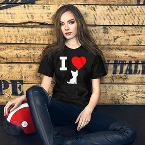 I Love My Cat Unisex T-Shirt