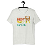 Best Cat Dad Ever Cat Daddy Gift Unisex T-Shirt