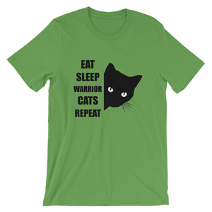 Eat Sleep Warrior Cats Repeat Unisex T-Shirt