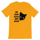 Eat Sleep Warrior Cats Repeat Unisex T-Shirt