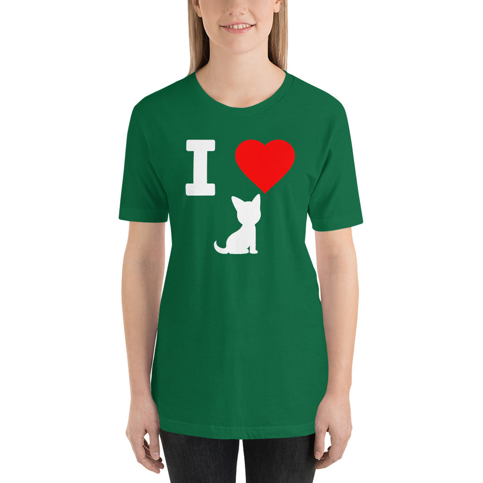 I Love My Cat Unisex T-Shirt