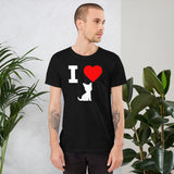 I Love My Cat Unisex T-Shirt