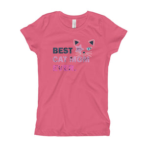 Best Cat Mom Ever Girl's T-Shirt