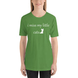 I Miss My Little Cats Short-Sleeve Unisex T-Shirt