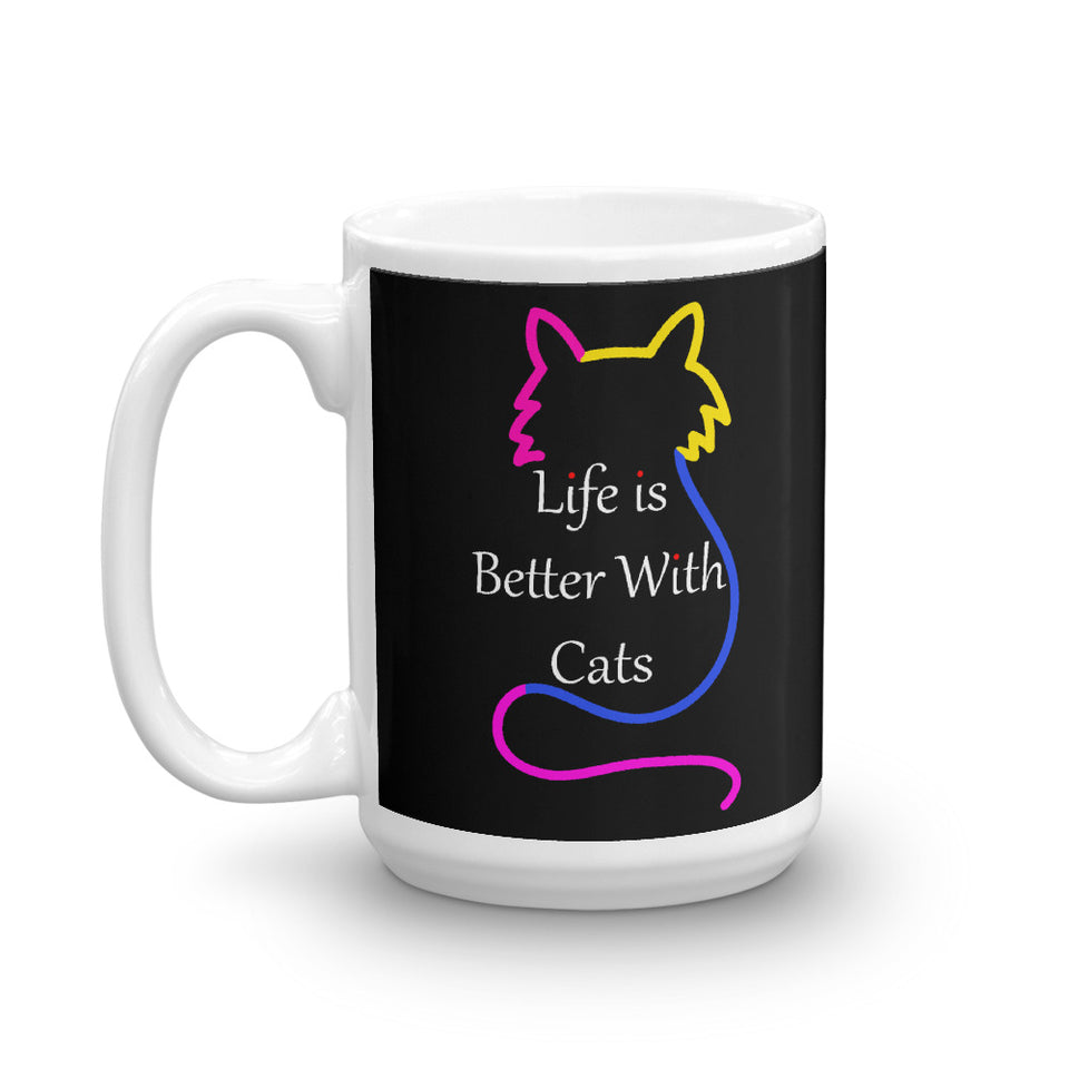 Life Is Better With Cats Mug