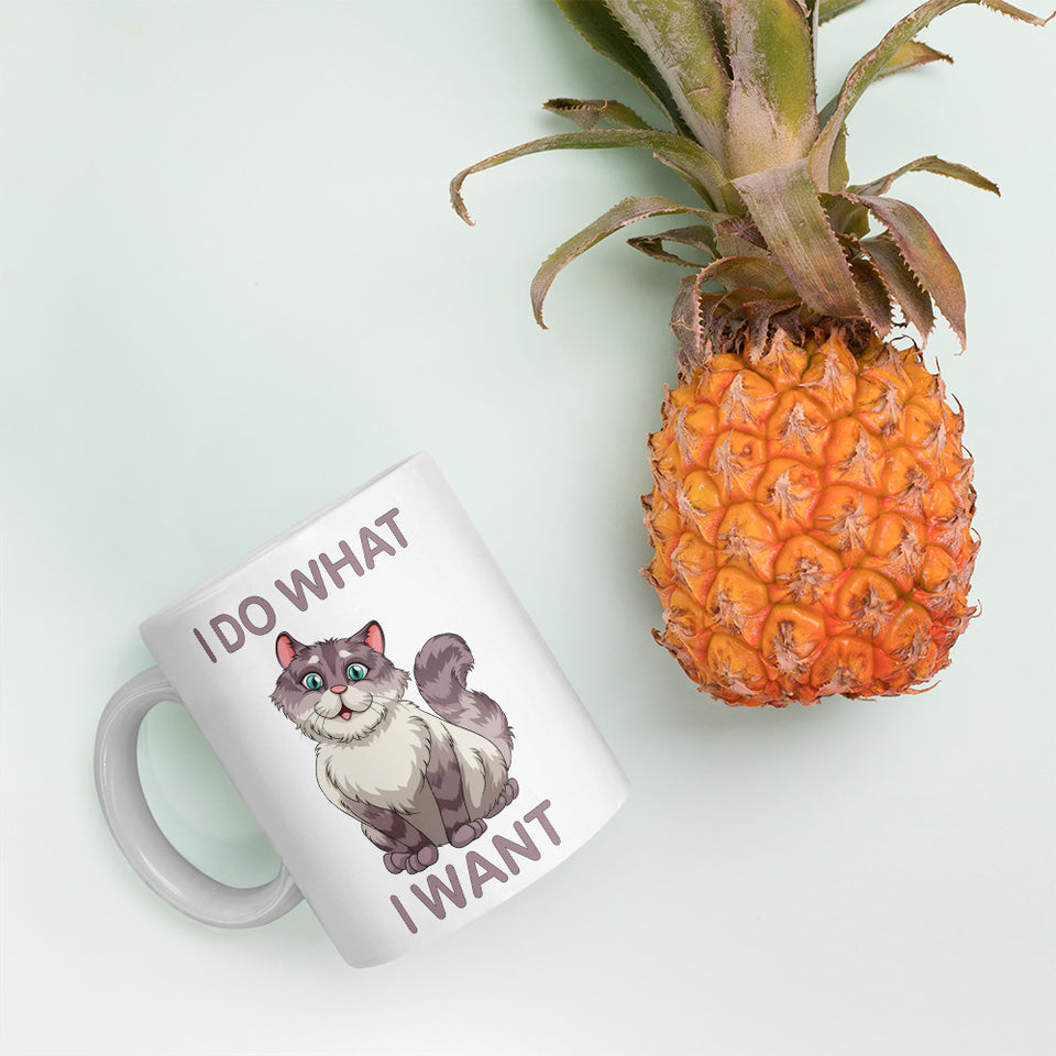 I Do What I Want With My Cat Mug