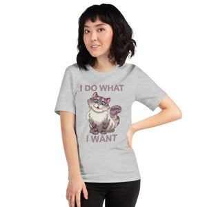 I Do What I Want With My Cat Unisex T-Shirt