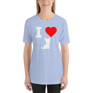 I Love My Cat Unisex T-Shirt