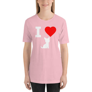 I Love My Cat Unisex T-Shirt