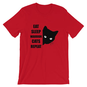 Eat Sleep Warrior Cats Repeat Unisex T-Shirt