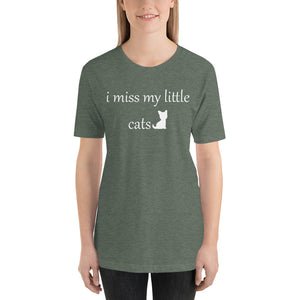 I Miss My Little Cats Short-Sleeve Unisex T-Shirt