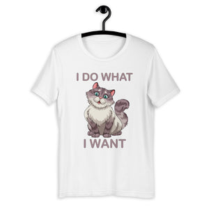 I Do What I Want With My Cat Unisex T-Shirt
