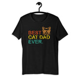 Best Cat Dad Ever Cat Daddy Gift Unisex T-Shirt