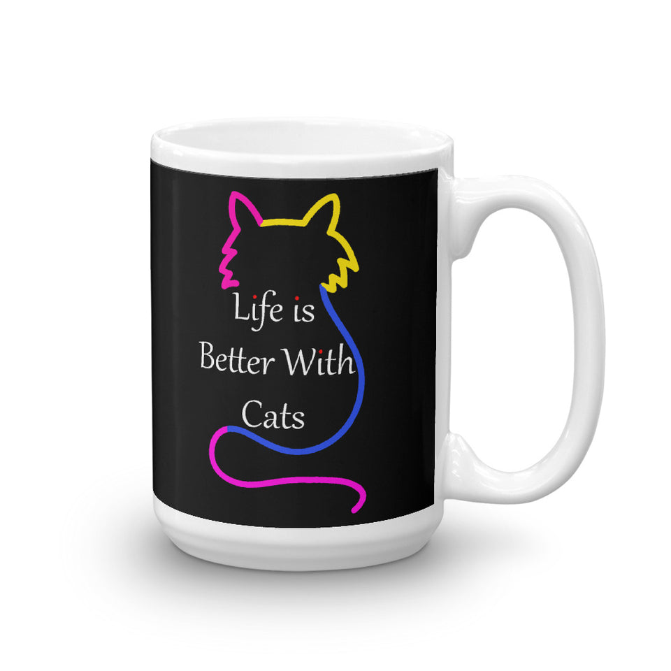 Life Is Better With Cats Mug