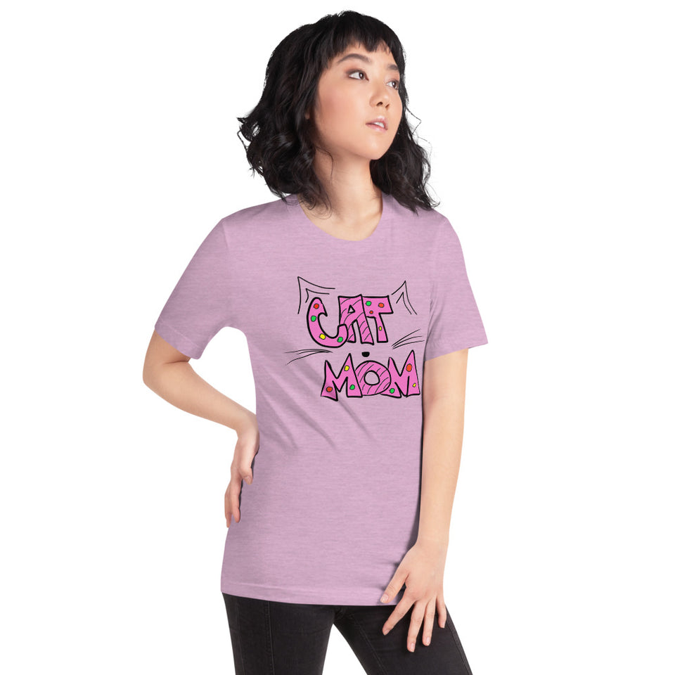 Cat Mom for Cat Lovers  Unisex T-Shirt