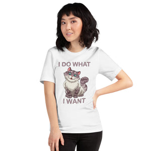 I Do What I Want With My Cat Unisex T-Shirt