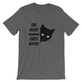 Eat Sleep Warrior Cats Repeat Unisex T-Shirt