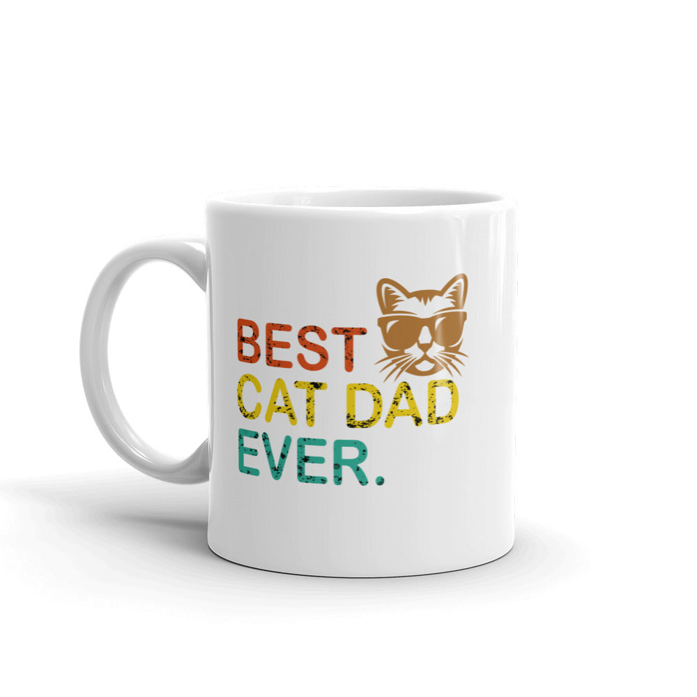 Best Cat Dad Ever Mug