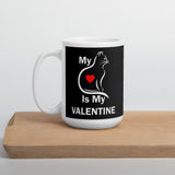 My Cat Is My Valentine Mug