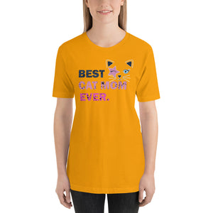 Best Cat Mom Ever Funny Cats Unisex T-Shirt