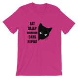 Eat Sleep Warrior Cats Repeat Unisex T-Shirt