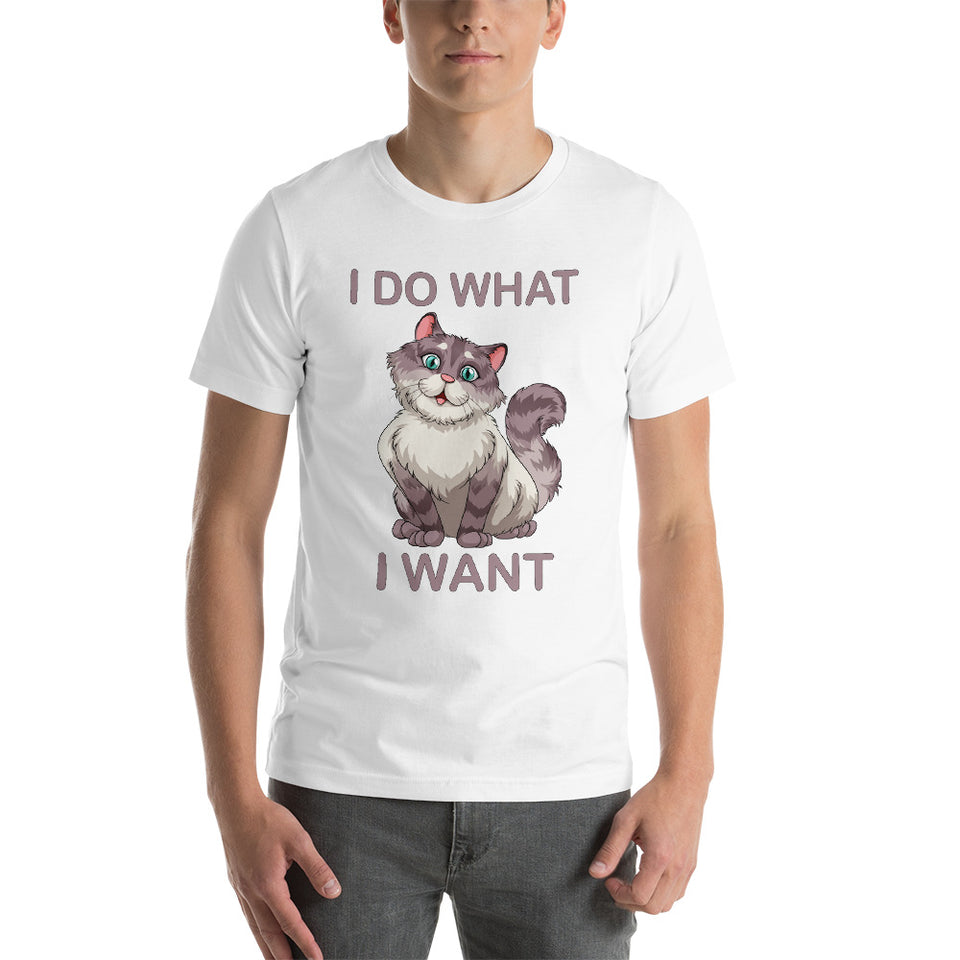 I Do What I Want With My Cat Unisex T-Shirt