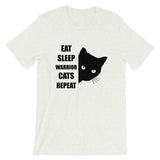 Eat Sleep Warrior Cats Repeat Unisex T-Shirt