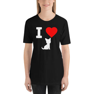 I Love My Cat Unisex T-Shirt